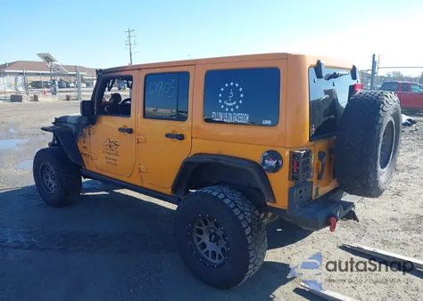 2012 Jeep Wrangler Unlimited Sport from USA, damaged, VIN 1C4BJWDG9CL131477